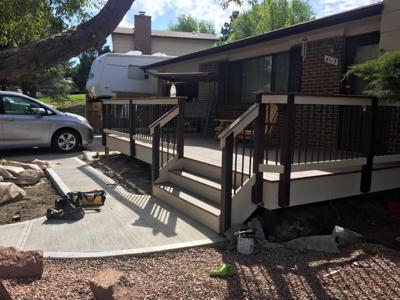 Custom Composite Decks from Woodland Park Deck Builder