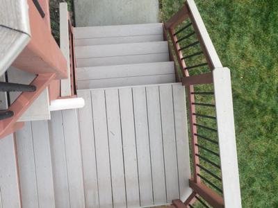 Custom Designed Staircases  from Woodland Park Deck Builder